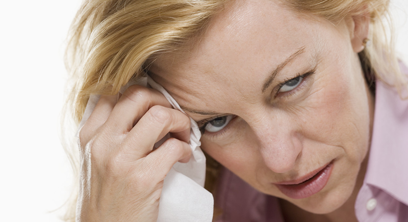 Woman with Illness --- Image by © Tom Grill/Corbis