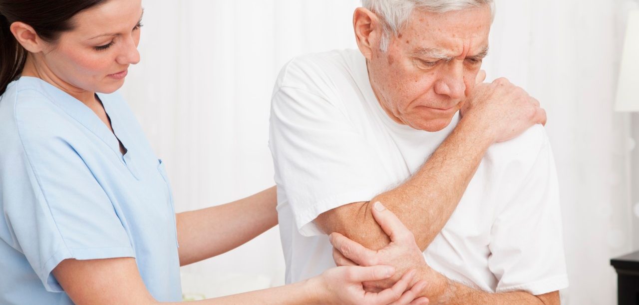 04 Feb 2013 --- Nurse helping patient --- Image by © VStock/Tetra Images/Corbis