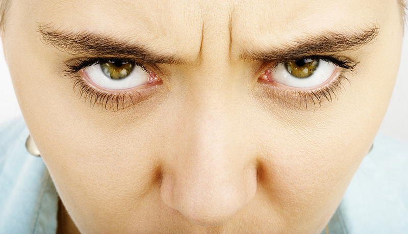 Angry Woman --- Image by © David Sutherland/Corbis