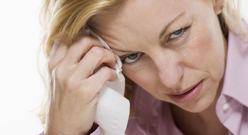 Woman with Illness --- Image by © Tom Grill/Corbis