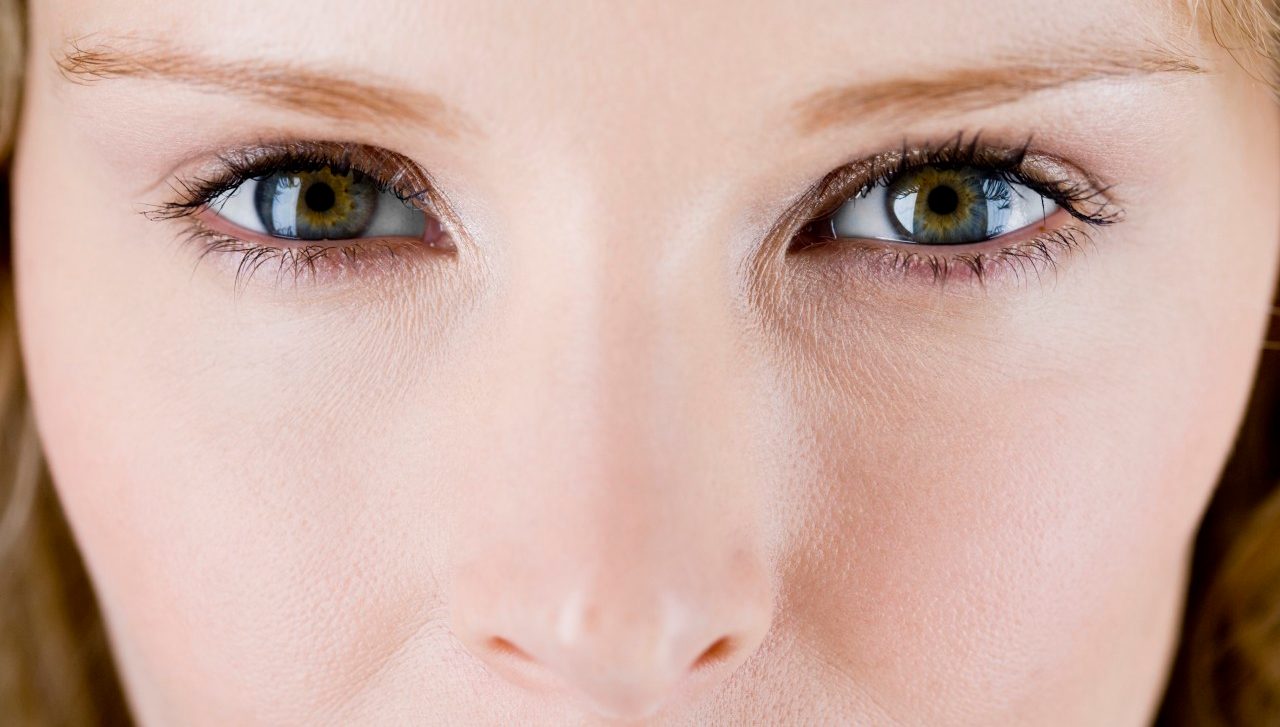 Close-up of Woman's Face Showing Eyes --- Image by © I Love Images/Corbis