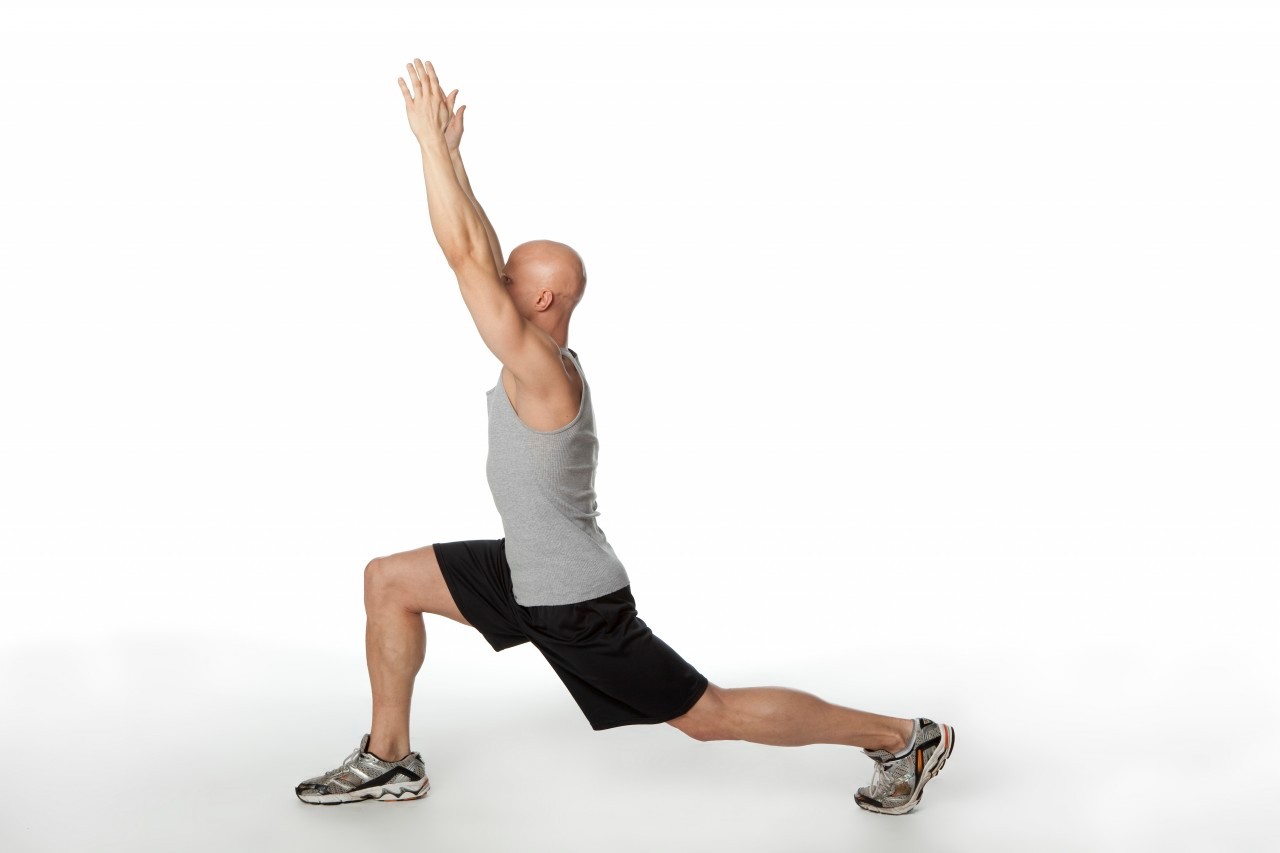 Caucasian man exercising --- Image by © Citizen Stock/Blend Images/Corbis