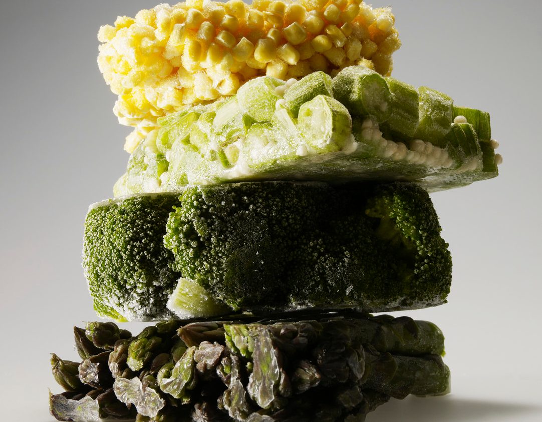 Frozen Assortment of Vegetables --- Image by © Sora/Corbis