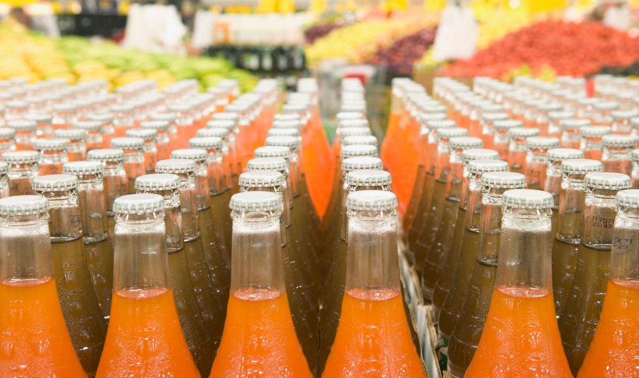 Soft Drink Bottles --- Image by © Steve Hix/Somos Images/Corbis